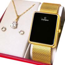 Relógio Champion Feminino Dourado Original 1 ano de garantia - 