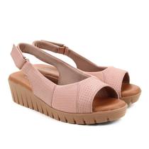 netshoes sandalias femininas anabela
