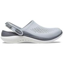 Sandália crocs literide 360 clog light grey/slate grey - 