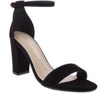 sandalia via marte salto grosso rosa