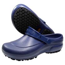 sapato hospitalar azul