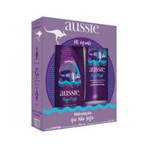 Shampoo+creme Tratamento Aussie 180ml+236ml Mega Moist Especial - 