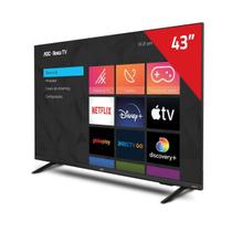 Smart TV 43" AOC Full HD 43S5135/78G Roku TV, Dolby Digital, Comando de Voz, 60 Hz, Processador Quad Core, Bivolt - 