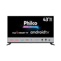 Smart Tv 43" Philco Fast LED 4K HDR10 Dolby - PTV43G70R2CSGBL - 