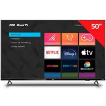 Smart TV 50" Led Aoc Roku 4K HDMI, Usb, Wi-Fi - 50U6125/78G - 
