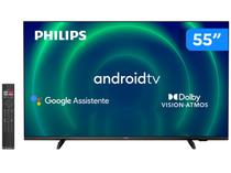 Smart TV 50" UHD 4K Philips 50PUG7406 Android TV HDR10+ 4HDMI 2 USB - 