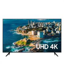 Smart TV 65 Samsung  UHD 4K 65CU7700 Processador Crystal Gaming Hub - Samsung Som Imagem