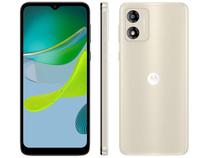 Smartphone Motorola Moto E13 64GB Off-White 4G Octa-Core 4GB RAM 6,5" Câm. 13MP + Selfie 5MP Dual Chip - 
