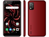 Smartphone Positivo Twist 4 Fit 32GB Vermelho 3G Quad-Core 1GB RAM Tela 5” Câm. 8MP + Selfie 5MP - 