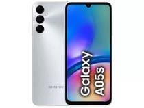 Smartphone Samsung Galaxy A05s 128GB - Prata, 4G, RAM 6GB, Câmera Tripla 50MP + Selfie 13MP, Tela 6,7" - 