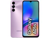 Smartphone Samsung Galaxy A05s 6,7" 128GB Violeta 6GB RAM Câm. Tripla 50MP + Selfie 8MP Bateria 5000mAh Dual Chip - 