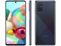 Smartphone Samsung Galaxy A71 128GB Preto 4G - 6GB RAM Tela 6,7” Câm. Quádrupla + Selfie 32MP - 