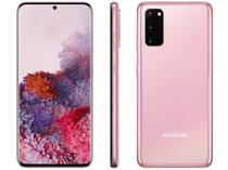 Smartphone Samsung Galaxy S20 128GB Cloud Pink 4G - Octa-Core 8GB RAM 6,2” Câm. Tripla + Selfie 10MP