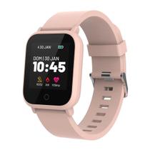 Smartwatch Atrio L1 ES437 Tela 1,30" Touch Bluetooth IP68 Prova Dágua - Rosa - 