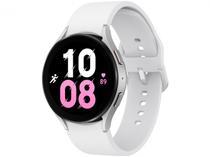 Smartwatch Samsung Galaxy Watch5 BT 44mm Prata 16GB Bluetooth - None