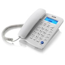 Telefone com Fio com Identificador Chamada E Viva Voz Gelo Tcf-3000C Elgin 13095 - 