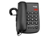 Telefone com Fio Elgin TCF2000 - Chave Bloq. Preto - 