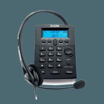 Telefone Elgin Headset Com Identificador de Chamadas Preto HST8000 24487 - 