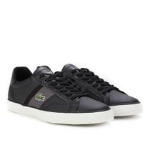 tênis couro lacoste flead 117 branco