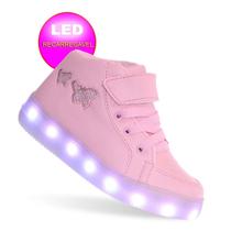 tenis infantil de led recarregavel