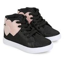 sapato cano alto infantil