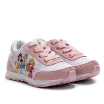 tênis disney princesas velcro infantil