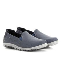 slip on kolosh recortes strass feminino