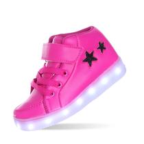 tenis infantil led recarregavel