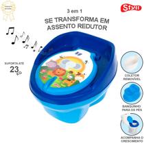 Troninho Infantil Musical Penico Pinico Assento Redutor Bichinhos Styll Baby - 