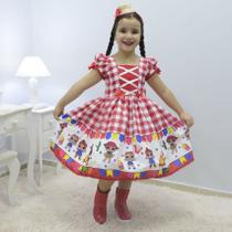 vestidos de quadrilha infantil luxo
