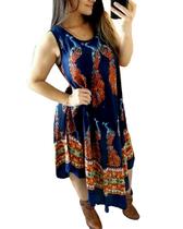 vestido midi para senhoras