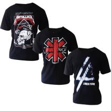 camisas de rock metallica