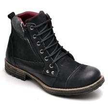 bota coturno walkabout zíper matelassê masculina