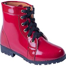 Bota Coturno Infantil Menina Verniz Cano Curto Tratorada - Gardênia -  Calçados Infantis - Magazine Luiza