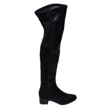 bota over the knee salto bloco