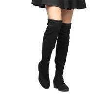 bota feminina over the knee renata mello