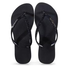 havaianas black sparkle