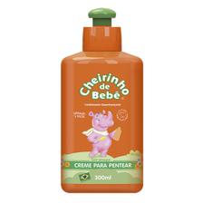 Creme Para Pentear Cabelos Cacheados 300ml Cheirinho De Bebe Creme De Pentear Magazine Luiza