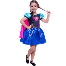 fantasia anna frozen infantil