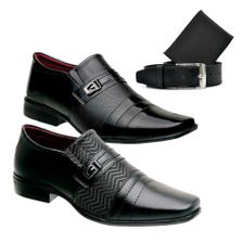 Sapato Social Couro Stefanello York Preto - AVALON - Sapato Social  Masculino - Magazine Luiza
