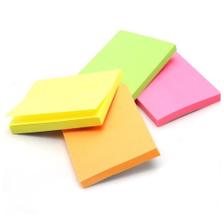 Kit Com 5 Blocos Adesivo Post It Color 76x50mm Stick Note Bloco Adesivo Post It Magazine Luiza