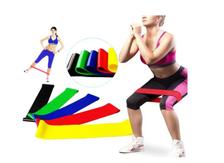 mini bands acte sports com 3 níveis de resistências
