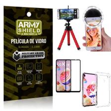 Kit Mini Tripé + Selfie Ring Light LG K61 + Capa Anti Impacto + Película  Vidro 3D - Armyshield - Acessórios para Celular - Magazine Luiza