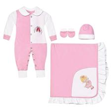 Kit Saida Maternidade 4 Pecas Alo Bebe Lilas I9 Baby Saida De Maternidade Magazine Luiza
