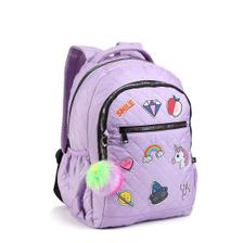 mochila jeans feminina brilho seanite