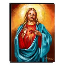Quadro Sagrado Coração De Jesus Misericordioso 60x40 Bimper