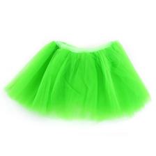 saia verde de tule