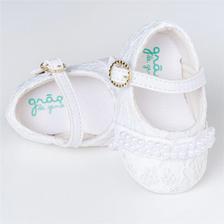 Sapatinho Bebê Menina Branco Renda Batizado 16 Grão de Gente - Sapato para  Batizado - Magazine Luiza