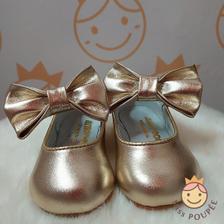 sapato feminino dourado para festa