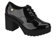 oxford preto verniz salto